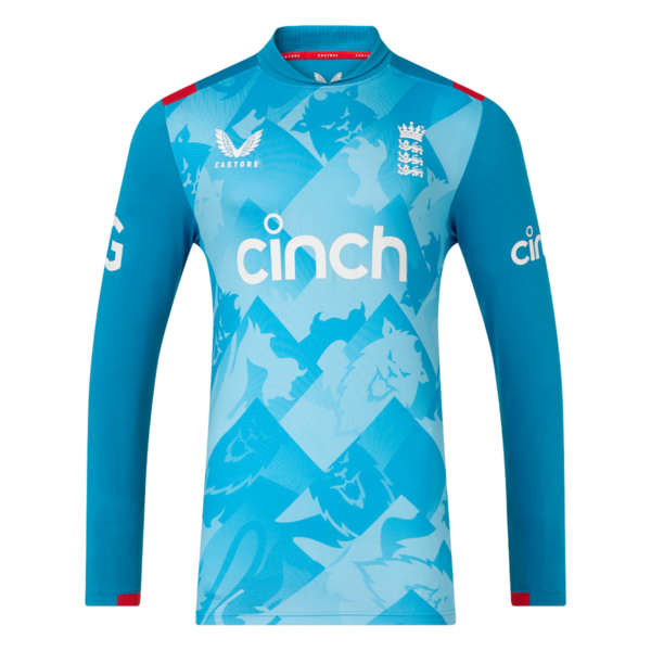 ENGLAND CASTORE MENS ODI LS SHIRT 2024