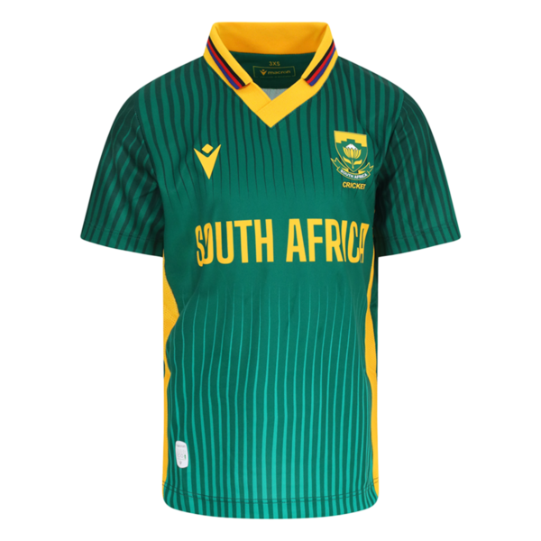 SOUTH AFRICA MACRON JUNIOR ODI SHIRT 2025