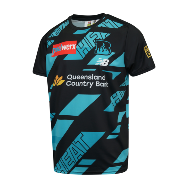 BRISBANE HEAT BBL TRAINING TEE 2025